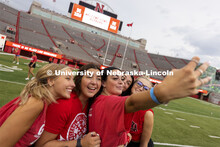 Tunnel Walk for freshman (class of 2025) and incoming new students. First year students tunnel walk.