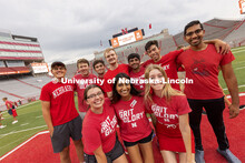 Tunnel Walk for freshman (class of 2025) and incoming new students. First year students tunnel walk.