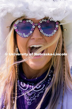 Sororities celebrate the arrival of new members during Sorority Rush Bid on the Vine Street fields. 