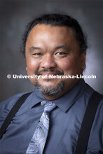 Studio portrait of Jose Atil,  Academic Success Coach, Center for Academic Success and Transition. S