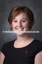 Studio portrait of Laura Britten, Coordinator for Student Success, Diversity and Belonging, CASNR De