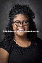 Studio portrait of Jocelyn Gordon, Coordinator for Graduate Student Professional Development, CASNR 