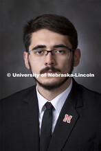 Studio portrait of Mike Rodriguez, Program Coordinator, OASIS. September 1, 2021. 