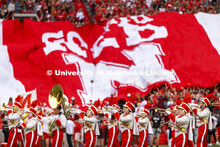 Nebraska vs. Fordham University football game. September 4, 2021. 