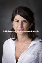 Studio portrait of Joanna Conings, French Graduate Teaching Assistant (GTA), Modern Languages and Li