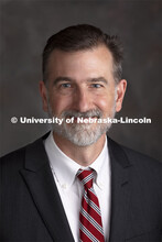 Studio portrait of Marc Pearce, Interim Associate to the Chancellor for Institutional Equity and Com