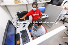 Bonita Sharif’s Eye-Tracking Technology for Software Engineering class studies the code and equipm