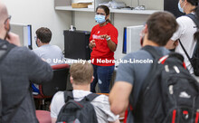 Bonita Sharif’s Eye-Tracking Technology for Software Engineering class studies the code and equipm