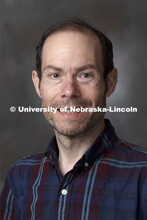 Studio portrait of Paul Haker, Spanish Graduate Teaching Assistant (GTA), Modern Languages. Septembe