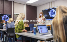 Students in Taylor Ruth ALEC 260 class, Introduction to Digital Media in Agricultural and Environmen