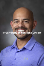 Studio portrait of Byron Chaves-Elizondo, Assistant Professor, Food Safety and Extension Specialist 
