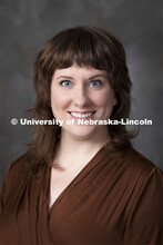 Studio portrait of Catherine Sypal, Graduate Teaching Assistant, Modern Languages and Literatures. S