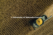 Corn is harvested southeast of Lincoln Monday morning. September 27, 2021. 