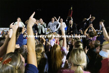 Triad 7 – Alpha Gamma Sigma, Chi Phi, Delta Gamma and Pi Kappa Phi, celebrate their first place fi