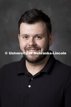 Studio portrait of Jeff Westrop, Assistant Geoscientist 
Conservation and Survey Division, School of