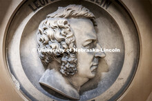A relief portrait of Leopolt Gmelin, the 19th century chemist published one of the first major chemi