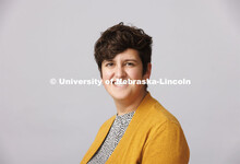 Studio portrait of Sara Troupe, Academic Navigator for Undergraduate Education and Student Success. 