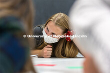 Hannah Sunderman, Program Director, NHRI Leadership Mentoring and Professor of Practice, works with 