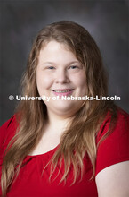 Studio portrait of Brooke Sullivan, Project Activities Coordinator, TRIO Programs. October 7, 2021. 