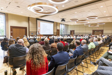Chancellor Ronnie Green has a senior leadership team meeting in the East Campus Union. October 12, 2