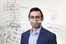 Hamid Bagheri, assistant professor in the School of Computing, with Lisong Xu, professor in the Scho