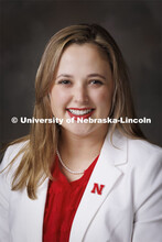 Studio portrait of Taryn Sehnert, Recruitment Associate, Biological Systems Engineering, Institute o