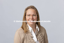 Studio portrait of Brenda Davis, Lecturer, Johnny Carson School of Theatre and Film, Hixson-Lied Col