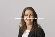 Studio portrait of Danni Gilbert, Associate Professor of Practice in Music Education, Glenn Korff Sc