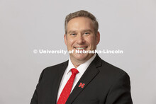 Studio portrait of Kevin Hanrahan, Associate Professor of Voice and Voice Pedagogy and Director of F