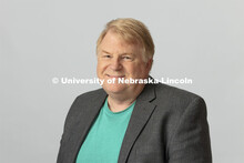 Studio portrait of Michael Hoff, Professor of Art History, School of Art, Art History and Design, Hi