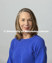 Studio portrait of Christina Kirk, Professor and Director of the Johnny Carson School of Film and Th