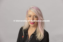 Studio portrait of Jen Landis, Assistant Professor of Practice, School of Art, Art History and Desig