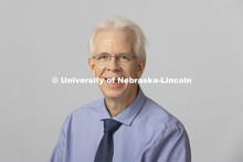 Studio portrait of William McMullen, Professor, Glenn Korff School of Music, Hixson-Lied College of 