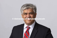 Studio portrait of Sergio Ruiz, Tenured Professor and Director/Chair, Glenn Korff School of Music, H