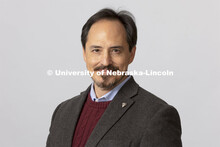 Studio portrait of Rafael Untalan, Assistant Professor, Johnny Carson School of Theatre and Film, Hi