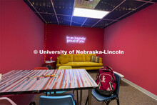 Classrooms in the College of Journalism and Mass Communication’s Experience Lab space at the Agenc