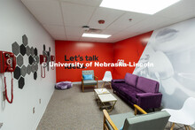 Classrooms in the College of Journalism and Mass Communication’s Experience Lab space at the Agenc