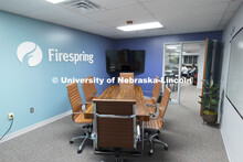 Classrooms in the College of Journalism and Mass Communication’s Experience Lab space at the Agenc