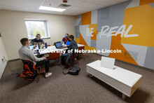 College of Journalism and Mass Communication’s Experience Lab space at the Agency. The area is a n