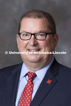 Studio portrait of Bob Wilhelm, Vice Chancellor of Research and Economic Development, Tenure Profess