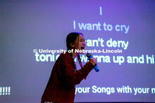 Sing the Night Away karaoke night contest sponsored by Campus Nightlife. November 12, 2021. 