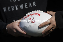 The honorary game ball is carried from Iowa City to Lincoln. Sixth annual The Things They Carry Ruck