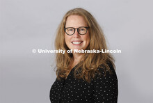 Studio portrait of Dana Fritz, Professor, School of Art, Art History and Design, Hixon-Lied Fine and