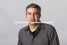 Studio portrait of Jason Hibbard, Production Manager/Technical Director, Glenn Korff School of Music