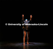 Dress rehearsal for FPA’s annual Student Dance Project, a program of original work by student chor