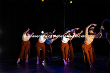Dress rehearsal for FPA’s annual Student Dance Project, a program of original work by student chor