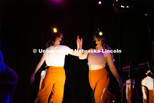 Dress rehearsal for FPA’s annual Student Dance Project, a program of original work by student chor