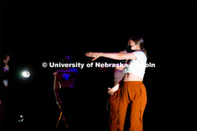 Dress rehearsal for FPA’s annual Student Dance Project, a program of original work by student chor