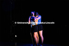 Dress rehearsal for FPA’s annual Student Dance Project, a program of original work by student chor