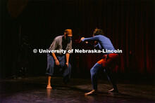 Dress rehearsal for FPA’s annual Student Dance Project, a program of original work by student chor